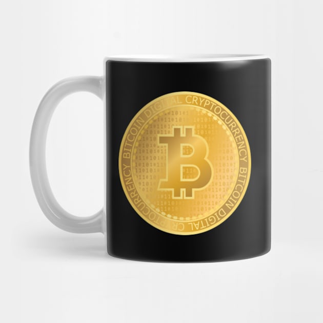 Bitcoin BTC Crypto Digital Gold by BitcoinSweatshirts